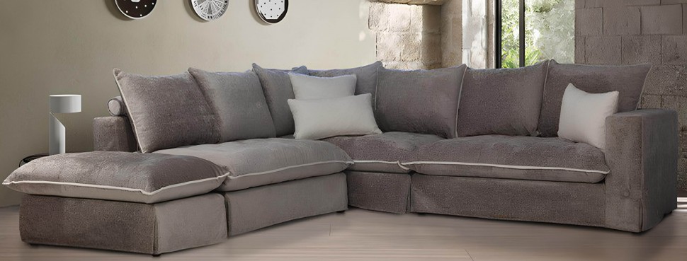 Tango Corner Sofa σε μεγάλη γωνία, σε μοντέρνο σαλόνι. (Preview 4)