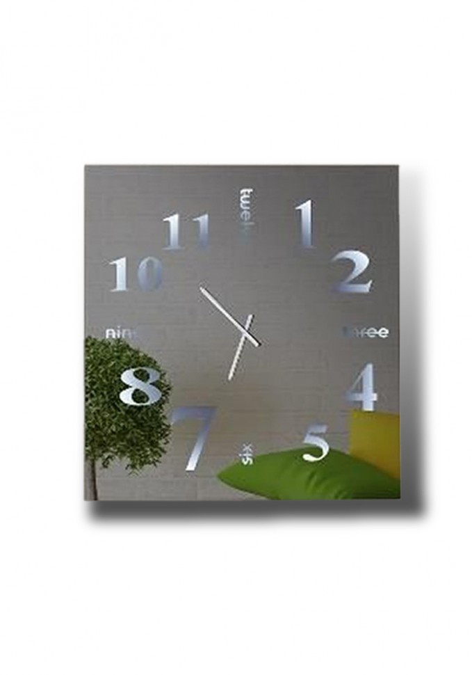 Γυάλινος Φωτιζόμενος Καθρέφτης Ρολόι Τ304 104 x 112hcm (Preview 1)