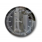 Γυάλινος Φωτιζόμενος Καθρέφτης Ρολόι N40 Φ104cm (Thumb 1)