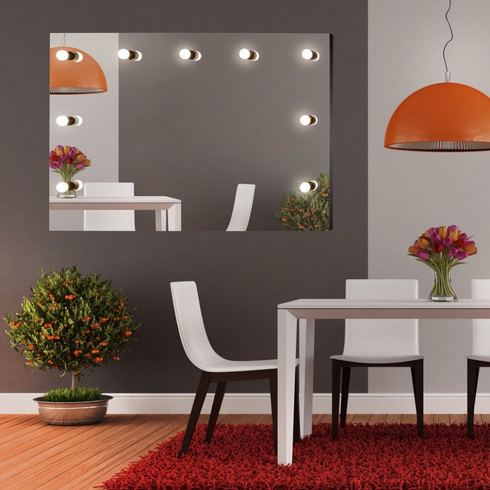 Γυάλινος Φωτιζόμενος Καθρέφτης Μ40 140 x 90hcm (Preview 2)
