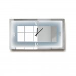Γυάλινος Καθρέφτης Ρολόι Μ10 120x 80hcm (Thumb 1)