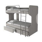 Κουκέτα Top για στρώμα 90x190cm με συρτάρια αποθήκευσης 02.00002 (Thumb 5)