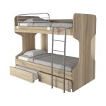 Κουκέτα Top για στρώμα 90x190cm με συρτάρια αποθήκευσης 02.00002 (Thumb 4)