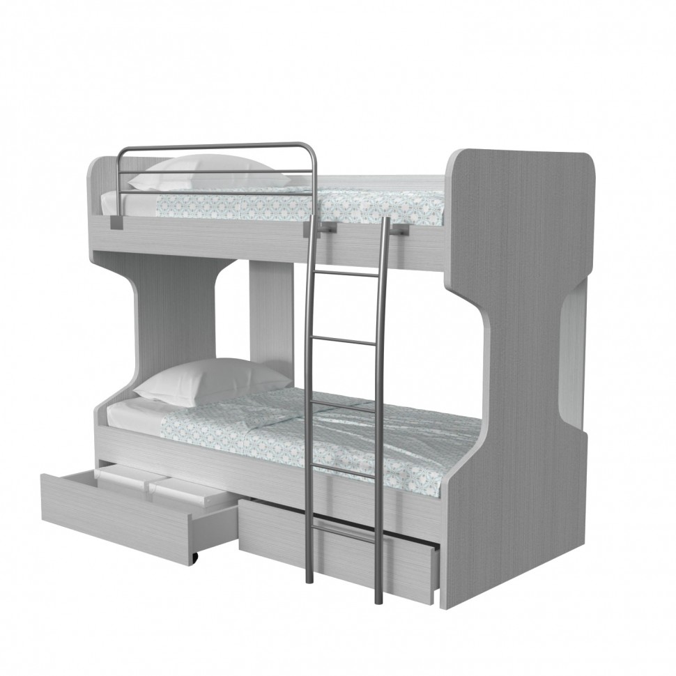 Κουκέτα Top για στρώμα 90x190cm με συρτάρια αποθήκευσης 02.00002 (Preview 3)