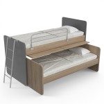Κουκέτα Uni για στρώμα 90x190cm/90x200cm με επιφάνειες γραφείων 02.00042 (Thumb 1)