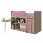Κουκέτα Magic για στρώμα 90x190cm με σταθερό γραφείο και αποθηκευτικούς χώρους 02.00018 (Thumb 2)