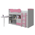 Κουκέτα Magic για στρώμα 90x190cm με σταθερό γραφείο και αποθηκευτικούς χώρους 02.00018 (Thumb 5)