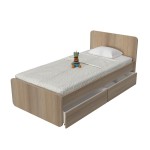 Κρεβάτι Παιδικό Uni για στρώμα 90x190cm/200x110cm με συρτάρια αποθήκευσης 01.00040 (Thumb 3)
