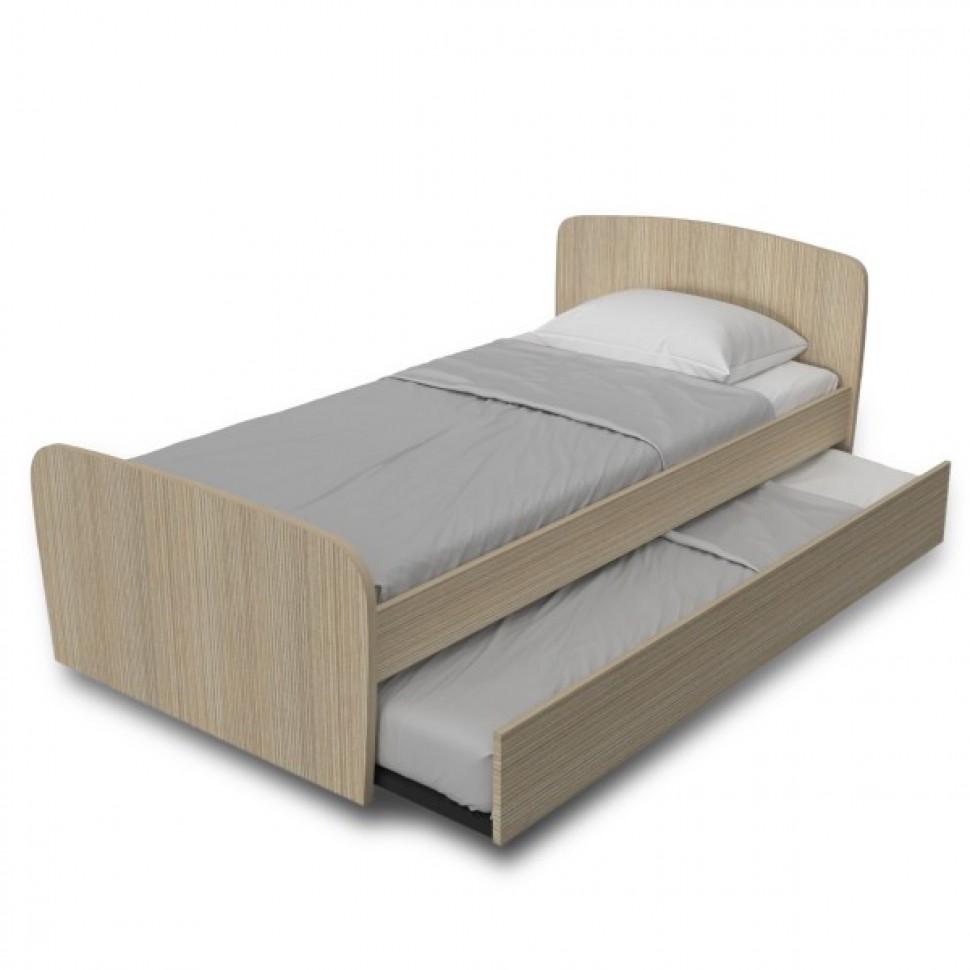 Κρεβάτι Παιδικό Real για στρώμα 90x190cm/200x110cm με μηχανισμό συρόμενου κρεβατιού 01.00003 (Preview 1)