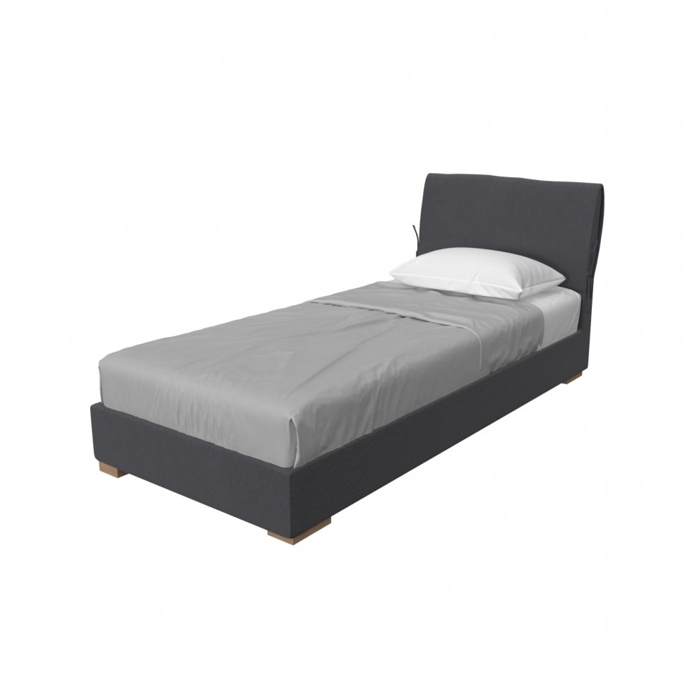 Κρεβάτι Παιδικό Υφασμάτινο Cute για στρώμα 200x90cm/200x110cm με αποθηκευτικό χώρο 01.00026 (Preview 5)