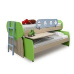 Κουκέτα Work N' Play για στρώμα 90x190cm/90x200cm με μια επιφάνεια γραφείου 02.00038 (Thumb 1)