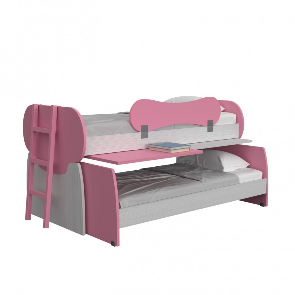 Κουκέτα Work N' Play για στρώμα 90x190cm/90x200cm με επιφάνειες γραφείων 02.00010 (Preview 2)
