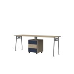 Διπλό Γραφείο με Συρταριέρα 200x60x73,5cm 05.00014 (Thumb 4)