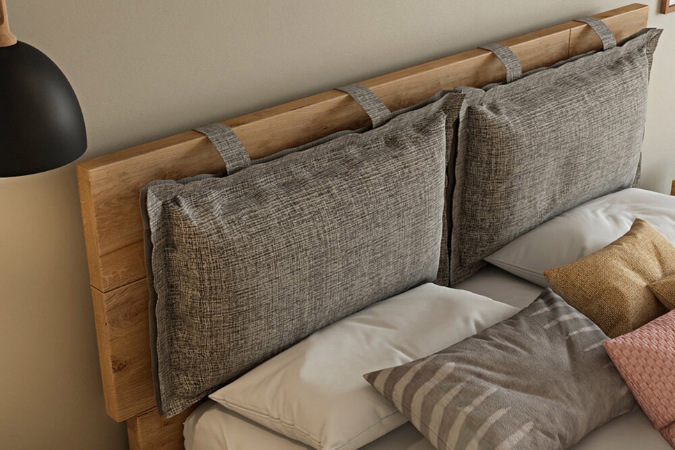 Λεπτομέρεια κεφαλαριού κρεβατιού LETTO σε μοντέρνα σκανδιναβική αισθητική. (Preview 8)