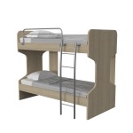 Κουκέτα παράλληλη Top απλή για στρώμα 90x190cm 02.00001 (Thumb 3)