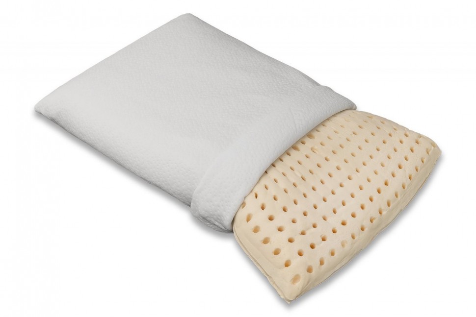 Μαξιλάρι Latex High με θήκη Antibacterial Dimstel (Preview 2)