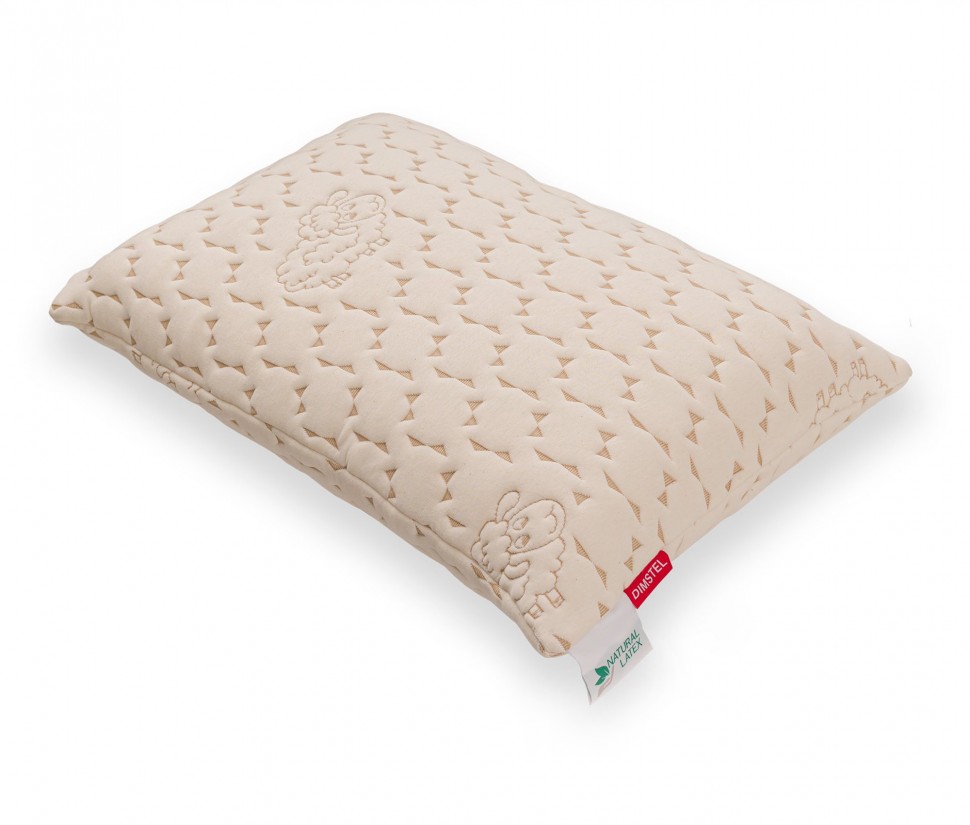 Μαξιλάρι Talalay Latex με κάλυμμα Wool Dimstel (Preview 1)