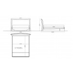 Κρεβατοκάμαρα Μελίρα High headboard Fuji (Thumb 22)