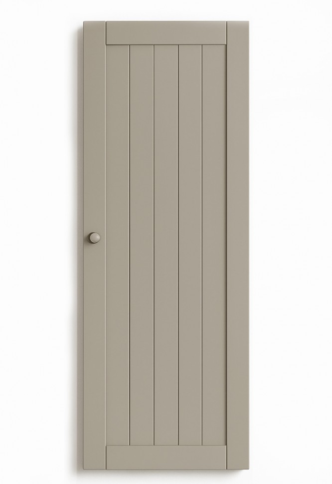 Ντουλάπι LETTO με minimal design για υπνοδωμάτιο σε λευκό φόντο. (Preview 1)