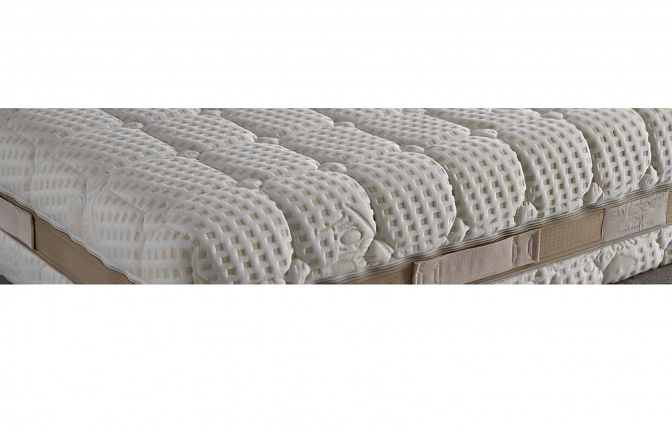 Στρώμα με επιφάνεια memory foam και περιμετρικό ύφασμα τύπου Jacquard σε μπεζ απόχρωση. (Preview 3)
