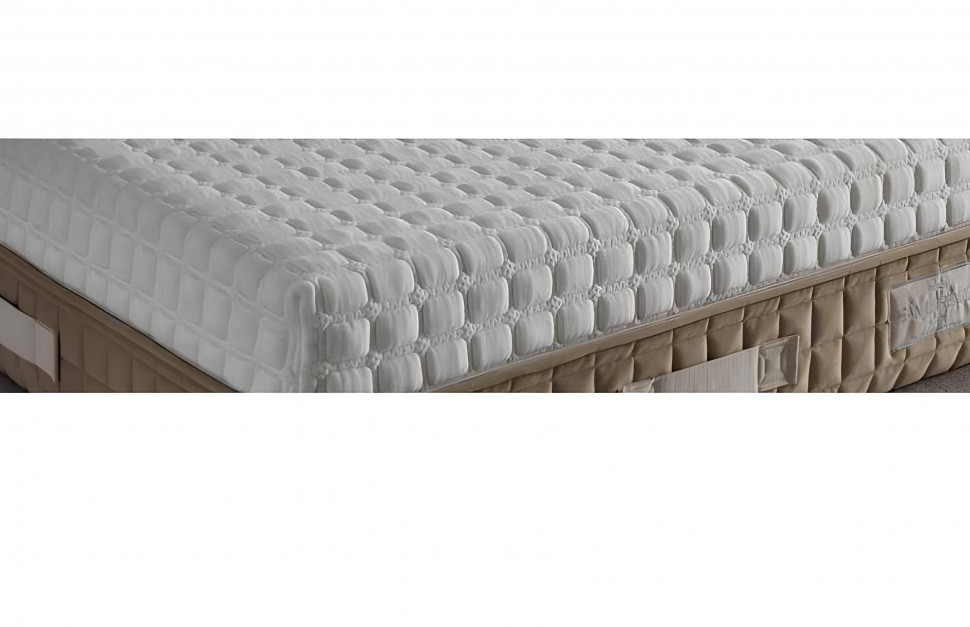 Στρώμα με επιφάνεια memory foam και περιμετρικό ύφασμα τύπου Jacquard σε μπεζ απόχρωση. (Preview 3)