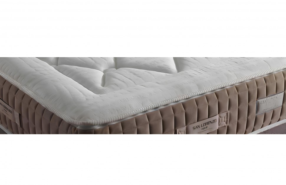 Στρώμα με επιφάνεια memory foam και περιμετρικό ύφασμα τύπου Jacquard σε μπεζ απόχρωση. (Preview 3)