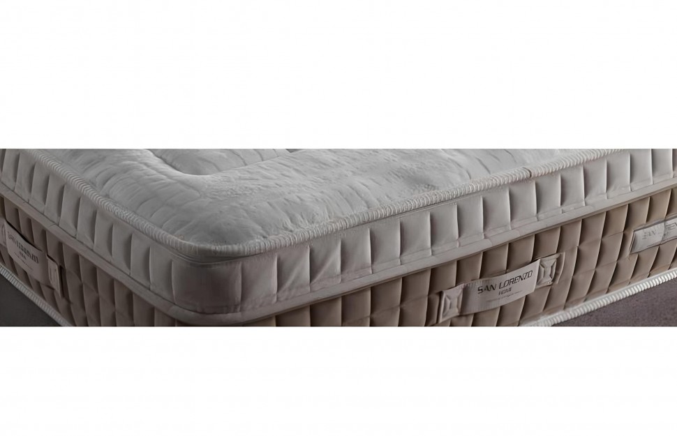 Πλάγια κοντινή λήψη του topper από memory foam με ύφασμα Soft Care. (Preview 3)