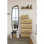 Ψηλή συρταριέρα Loft με ράφια και ολόσωμο καθρέφτη. (Thumb 11)
