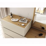 Άνω άποψη συρταριέρας Loft με καθρέφτη και διακοσμητικά. (Thumb 12)