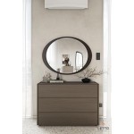 Φυσική ξυλινη συρταριέρα υπνοδωματίου LETTO Cliff με ντεκόρ. (Thumb 2)