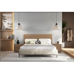 Minimal κρεβάτι Letto Notte από φυσικό ξύλο χωρίς μαξιλάρια. (Thumb 7)