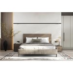 Minimal κρεβάτι Letto Notte από φυσικό ξύλο χωρίς μαξιλάρια. (Thumb 11)