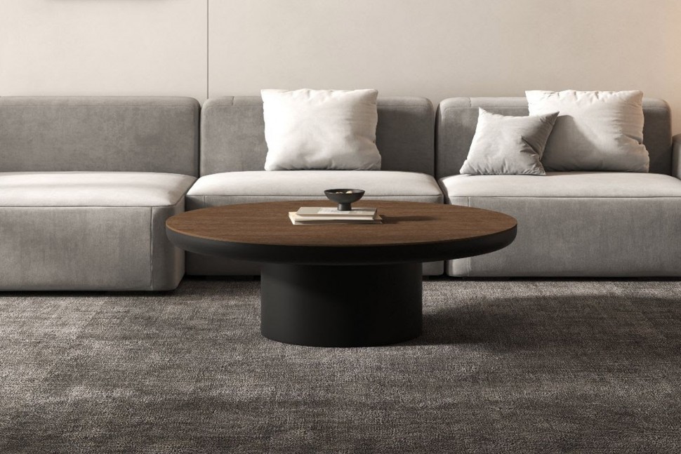 Coffee table με φυσικό δρυς ως κεντρικό στοιχείο μοντέρνου σαλονιού. (Preview 10)