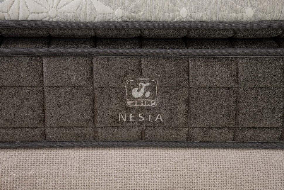 Πλάγια όψη στρώματος Nesta, με υφασμάτινο πλαϊνό. (Preview 8)