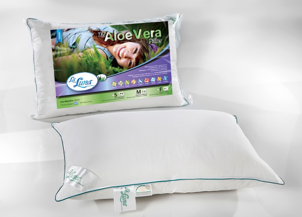Μαξιλάρι La Luna Aloe Vera (50 x 70cm) Medium (Preview 6)