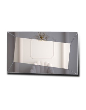 Γυάλινος Καθρέφτης D130 158 x 83hcm