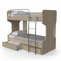 Κουκέτα Top για στρώμα 90x190cm με συρτάρια αποθήκευσης 02.00002