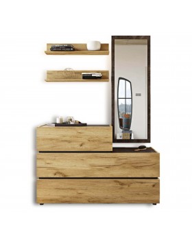 Συρταριέρα Loft M.18 με 3 συρτάρια
