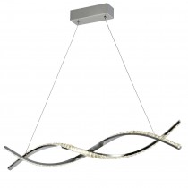 ΦΩΤΙΣΤΙΚΟ ΚΡΕΜΑΣΤΟ ΡΑΓΑ LED ΜΕ ΚΡΥΣΤΑΛΛΑ 120/15/120 GDB597F
