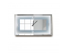 Γυάλινος Καθρέφτης Ρολόι Μ10 120x 80hcm