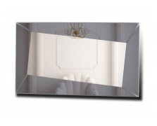 Γυάλινος Καθρέφτης D130 158 x 83hcm