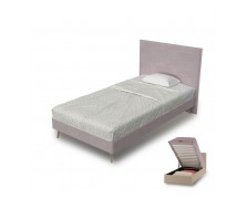 Κρεβάτι Παιδικό Υφασμάτινο Style για στρώμα 200x90cm/200x110cm με αποθηκευτικό χώρο 01.000