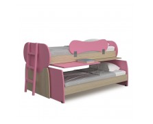 Κουκέτα Work N' Play για στρώμα 90x190cm/90x200cm με επιφάνειες γραφείων 02.00010