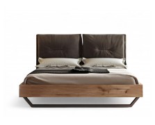 Κρεβάτι Loft4 M.22 Light Brown Rustic Oak