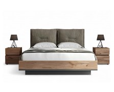 Σετ Κρεβατοκάμαρας 5τμχ Loft M.22 Light Brown Rustic Oak