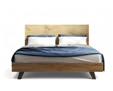 Κρεβάτι Loft8 M.22 Light Brown Rustic Oak