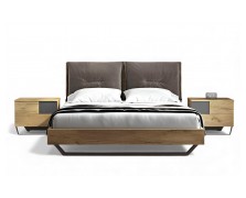 Σετ Κρεβατοκάμαρας 5τμχ Loft4 M.18 Natural Rustic Oak